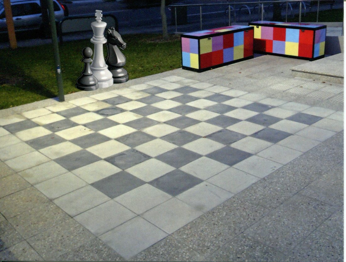 NSW - Padstow Library Giant Chess Board